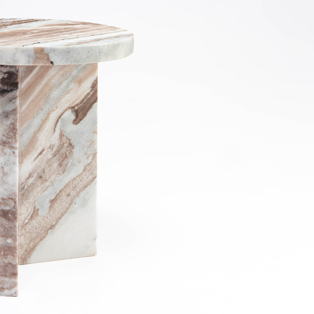Plinth Side Table, Butterscotch