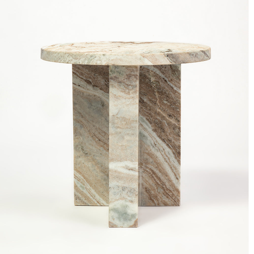 Crescent Accent Table, Sawar