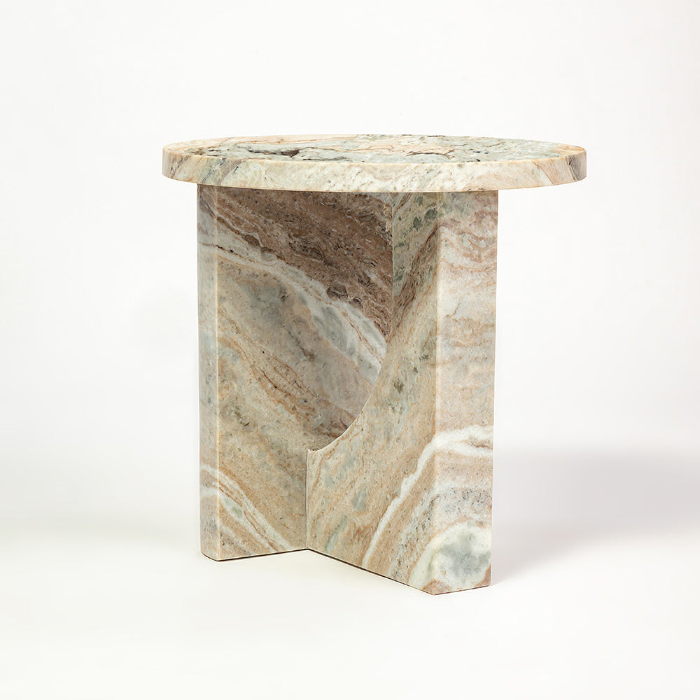 Crescent Accent Table, Sawar