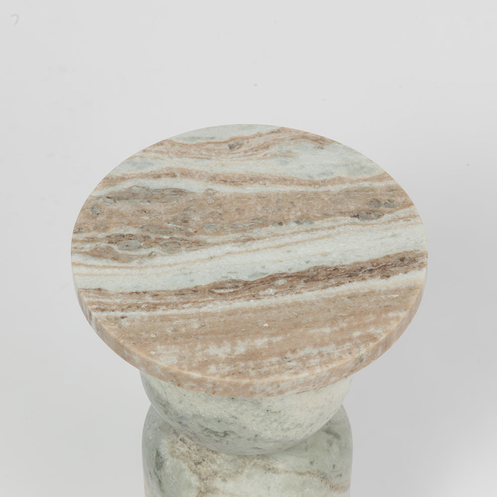 Spool Accent Table, Sawar