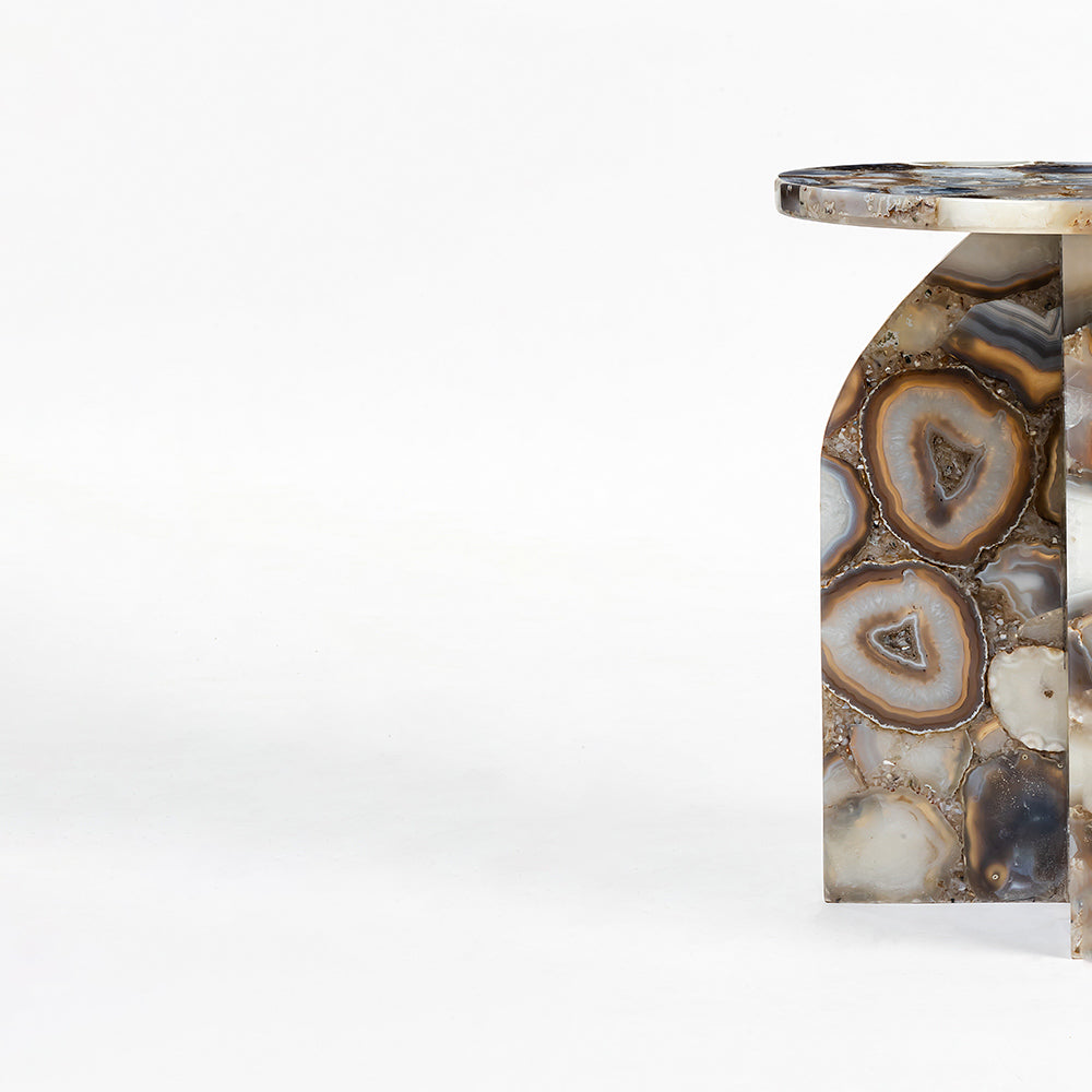 Arch Accent Table, Agate