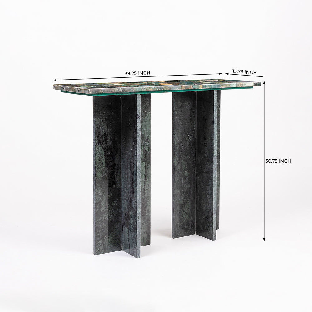 Diptyque Console Table, Verde