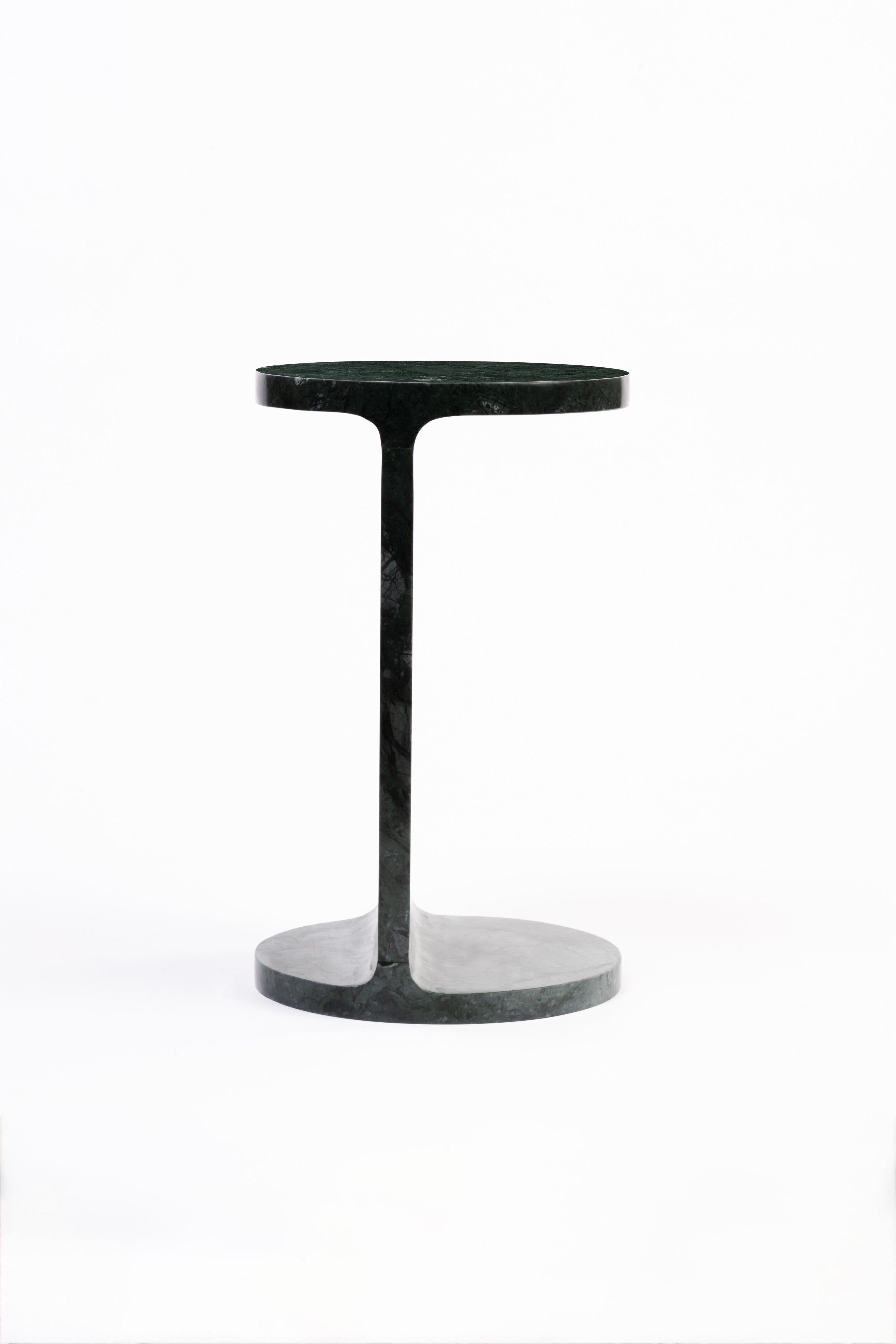 Spool Accent Table, Palm Green