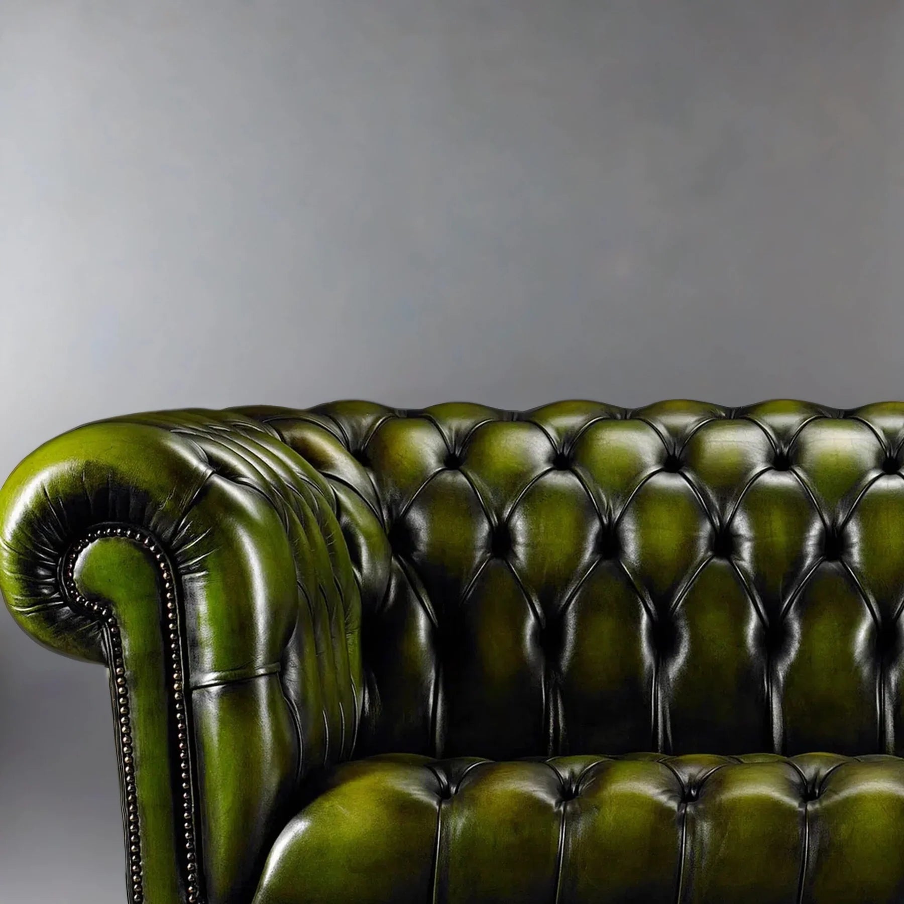 Held in Verdigris Sofa