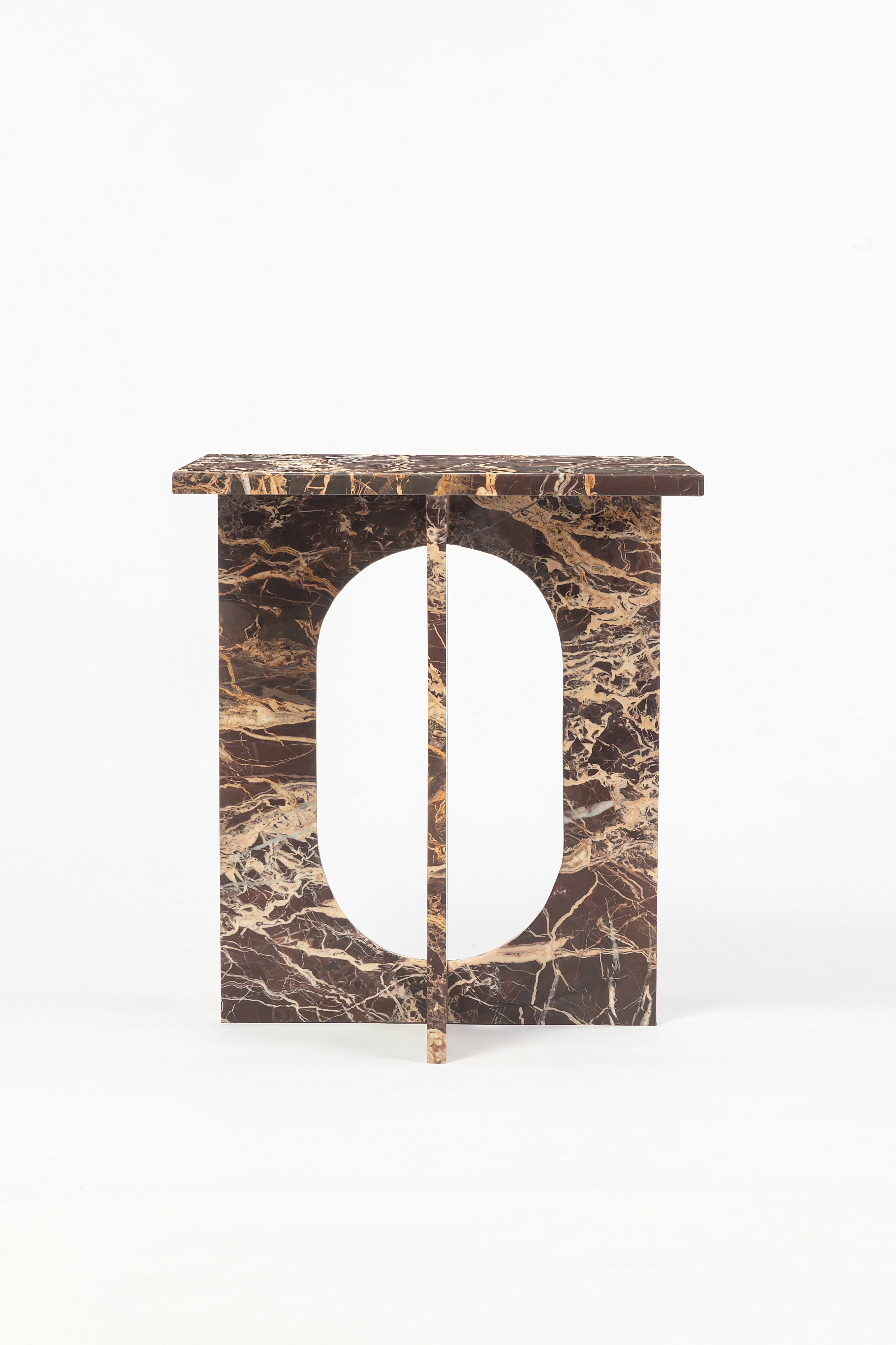 Arch Accent Table, Rosso