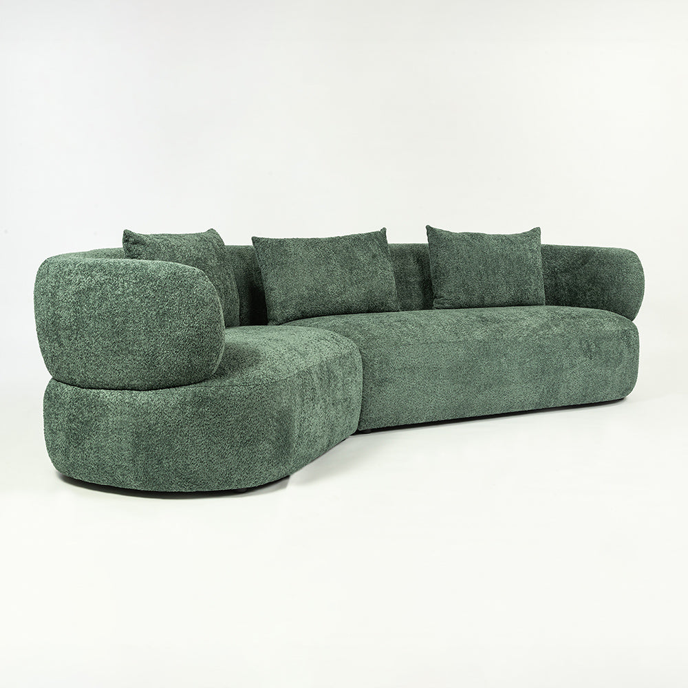Halcyon 5 Seater Sofa (Green)