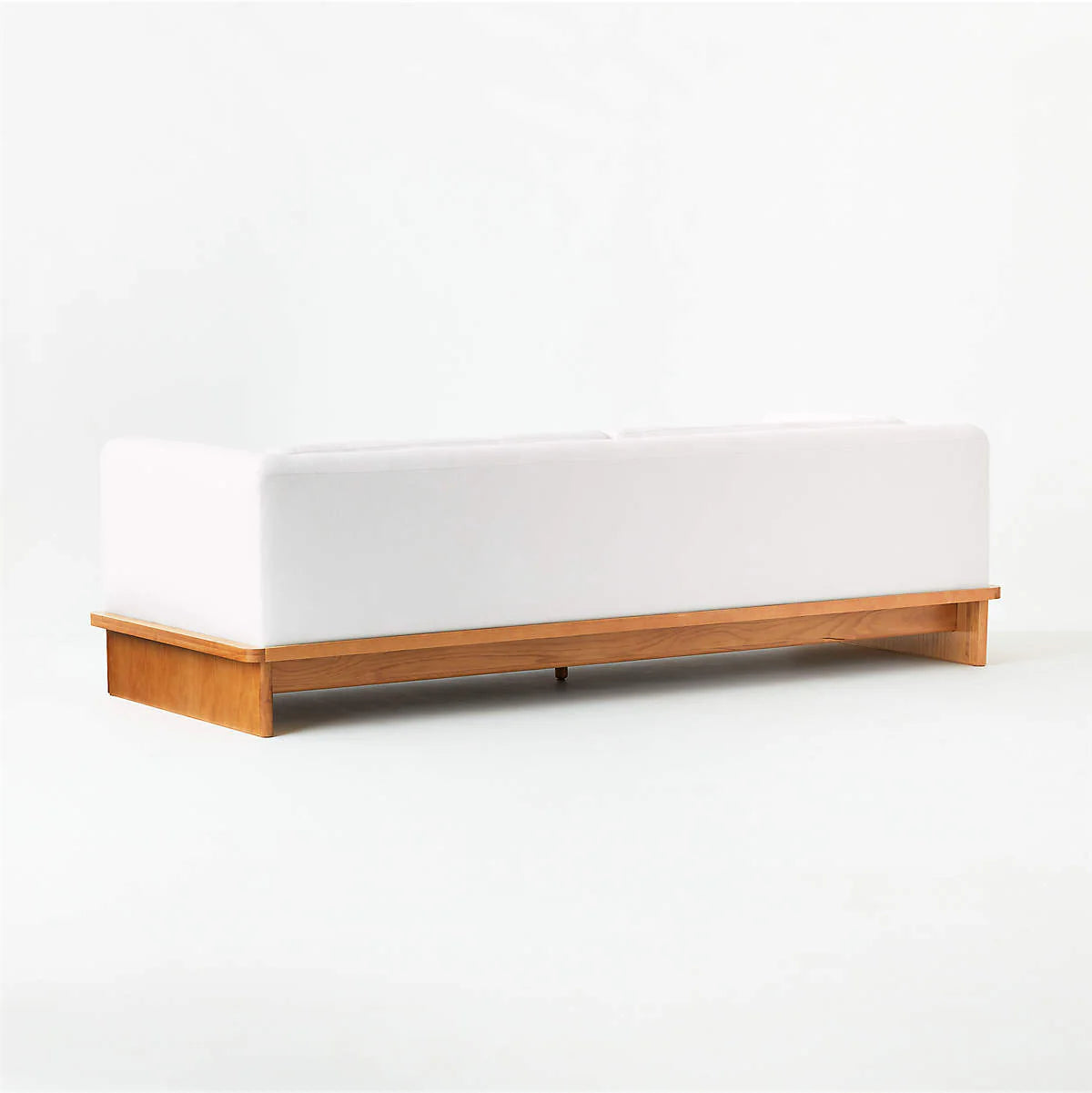 White, Set on Honey Sofa