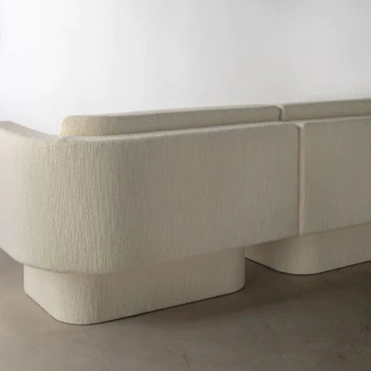 The Raised Ivory Sofa