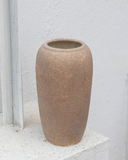 Timeless Tan Classic Vase