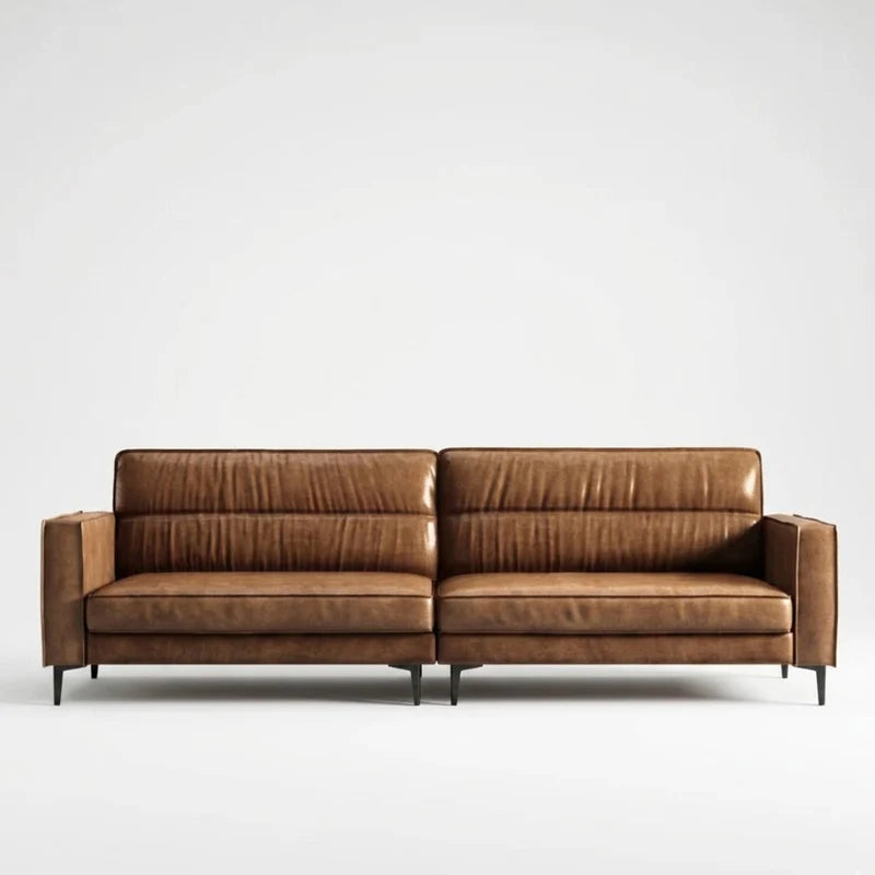 A Disciplined Pleat Sofa