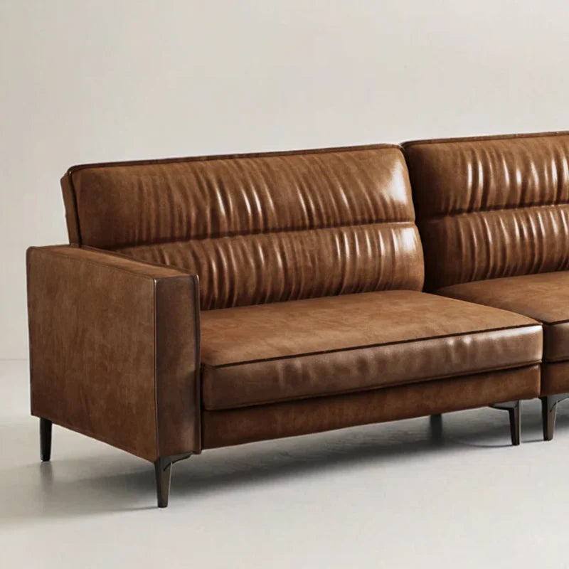 A Disciplined Pleat Sofa
