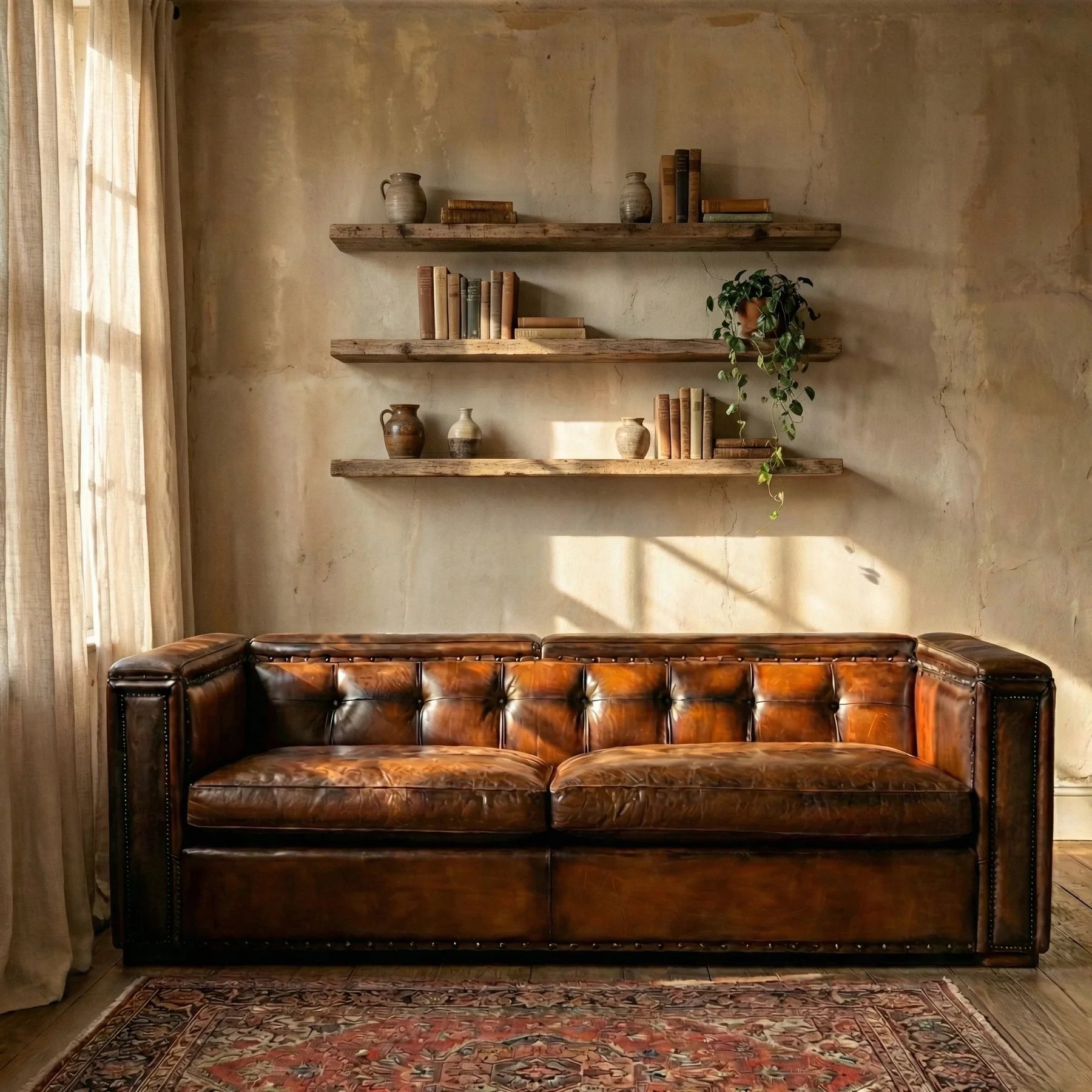 The Slow Brown Sofa