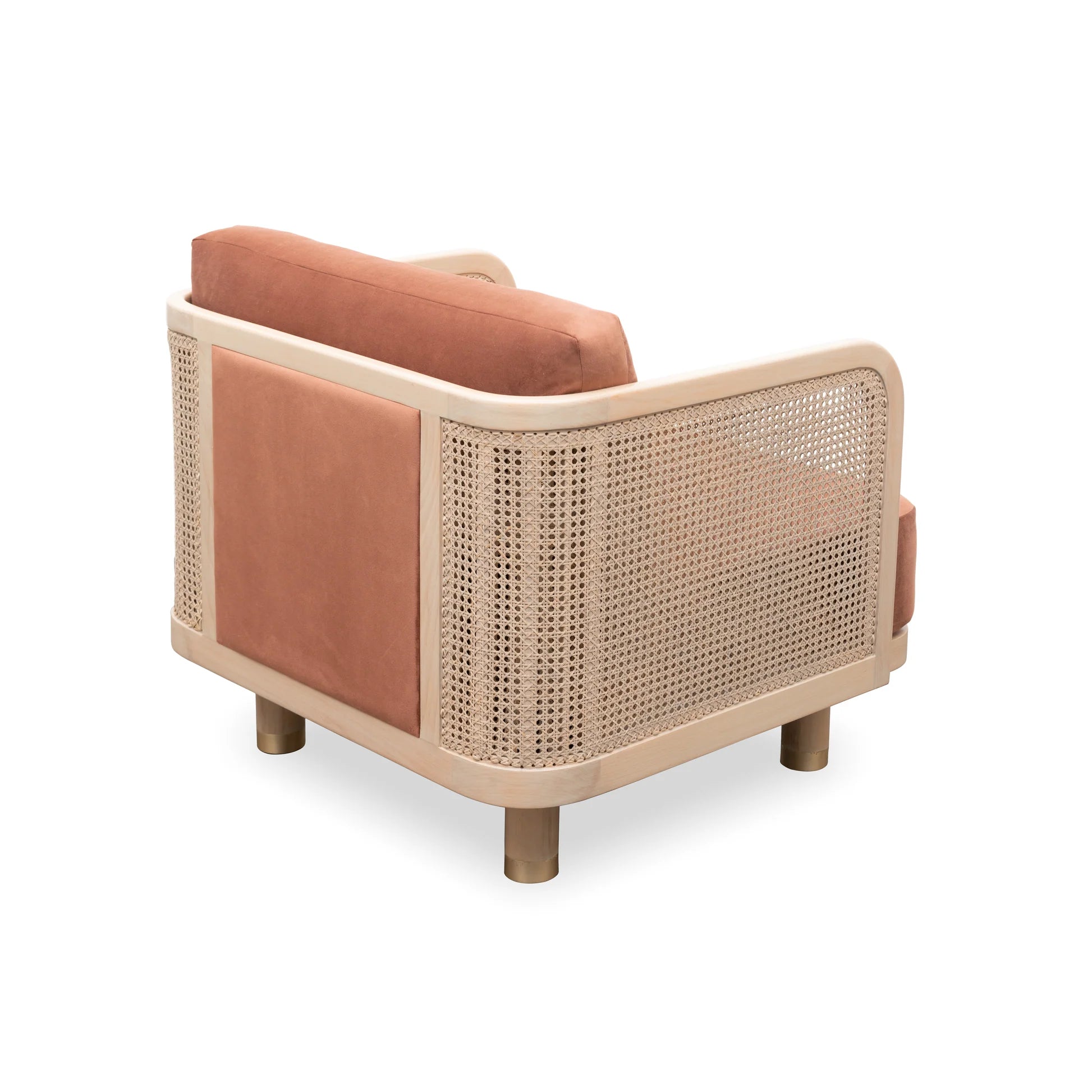Threaded with Brass Chair