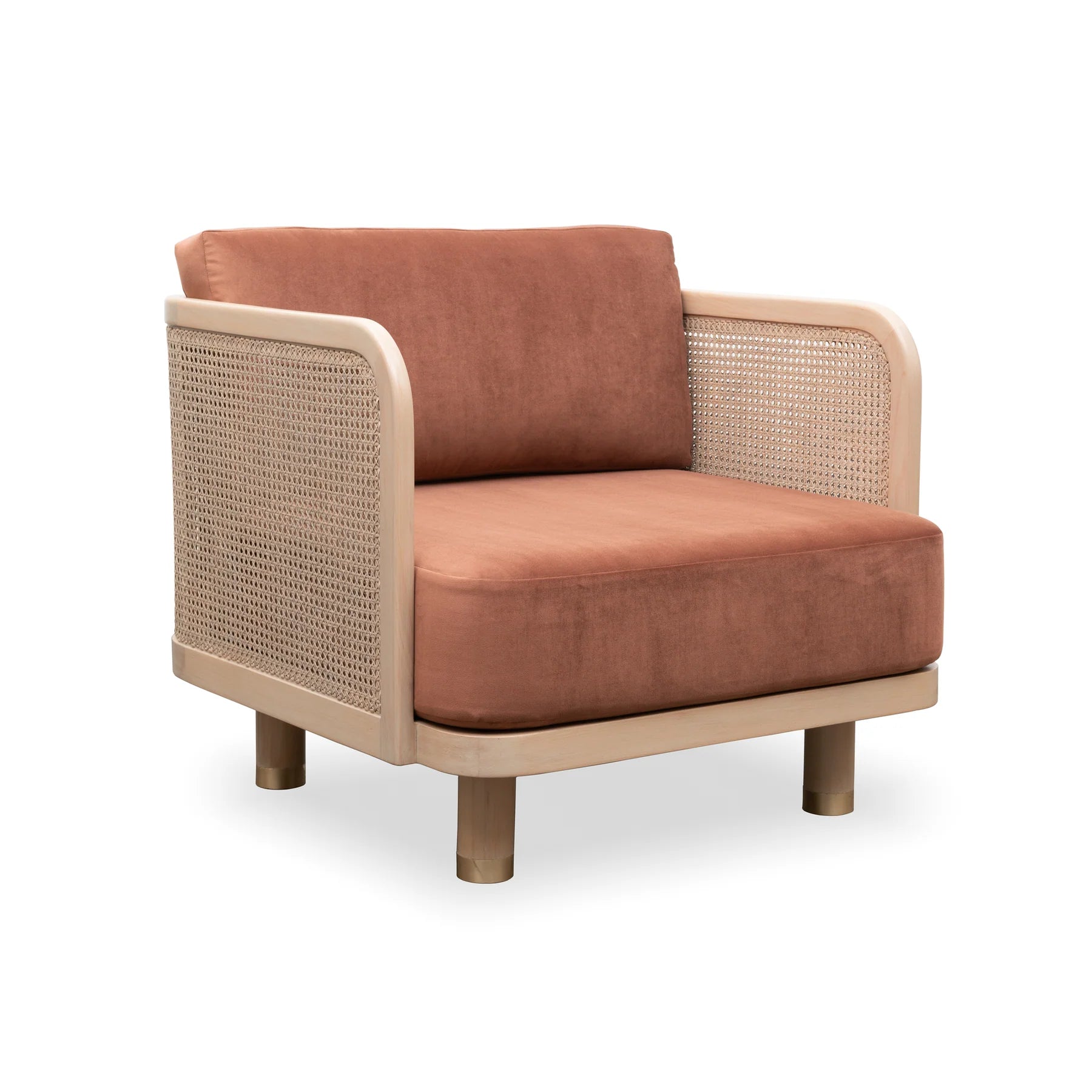 Threaded with Brass Chair