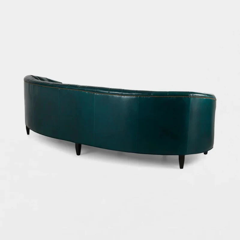 The Quiet Emerald Sofa