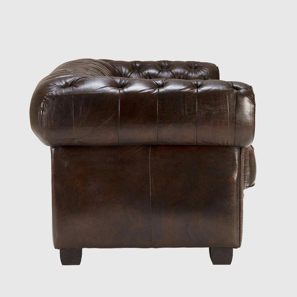 The Settled Hide Sofa