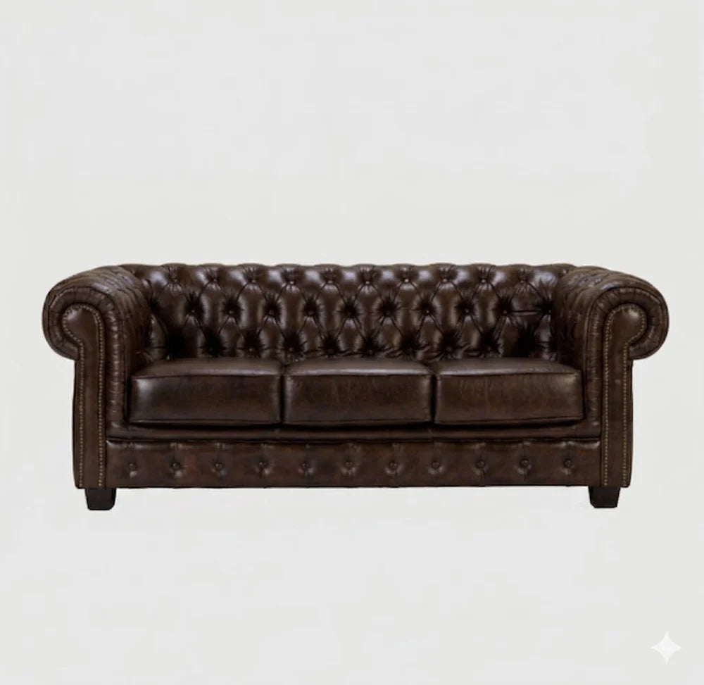 The Settled Hide Sofa
